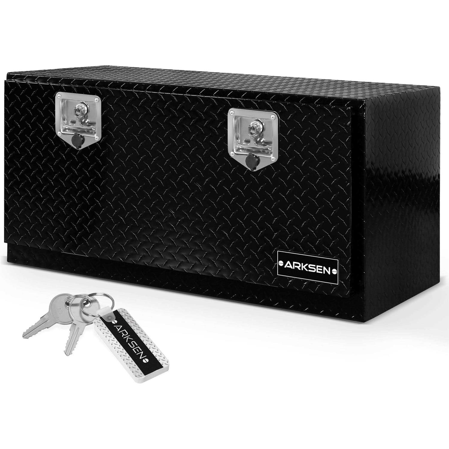 Arksen Heavy Duty Aluminum Diamond Plate Tool Underbody Box - Cheap Fitting