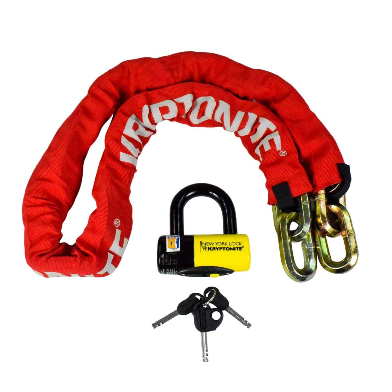 Kryptonite New York Fahgettaboudit Chain Lock - Cheap Fitting