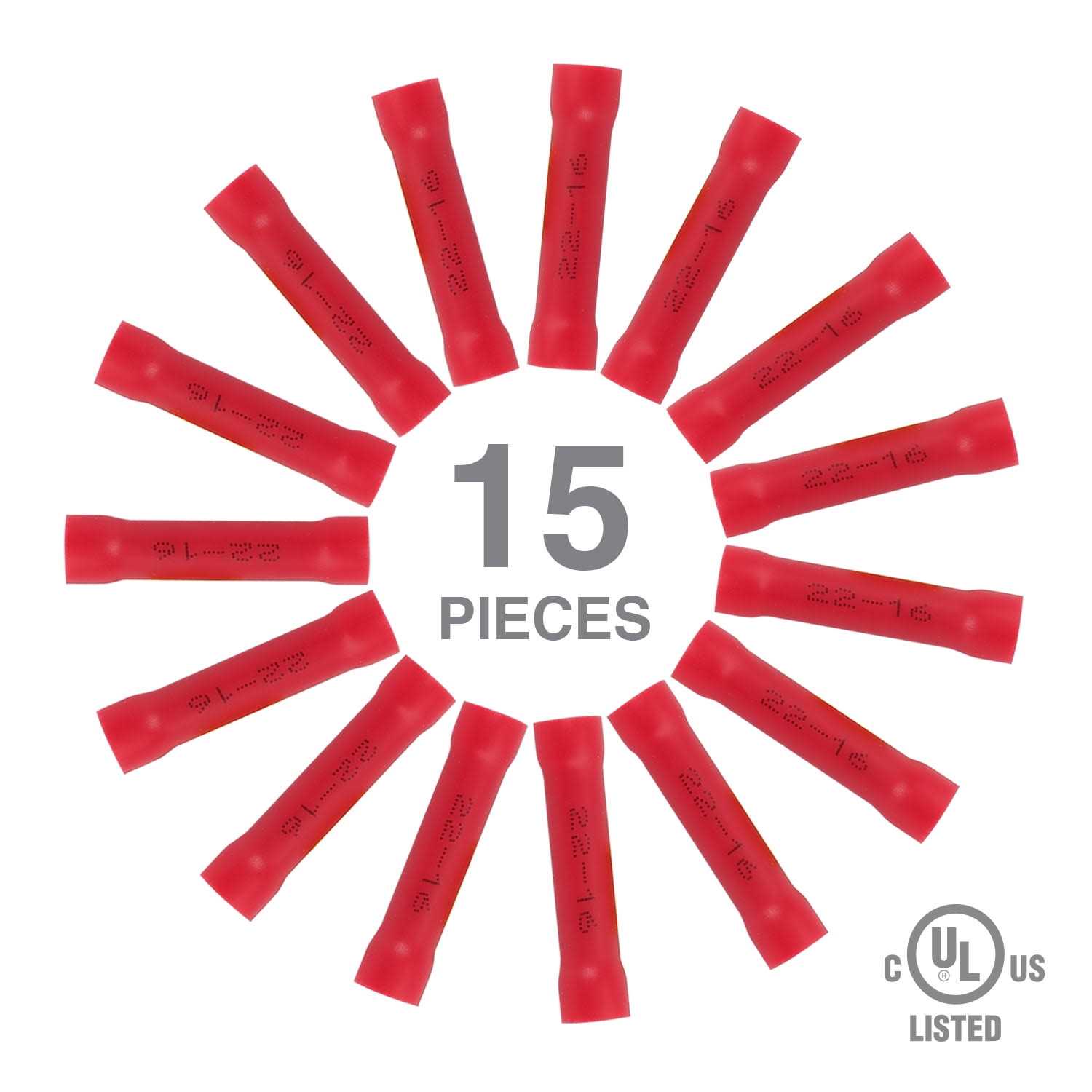 Everstart 15-Piece Heat Shrink Splice Connectors 5112 - Cheap Fitting