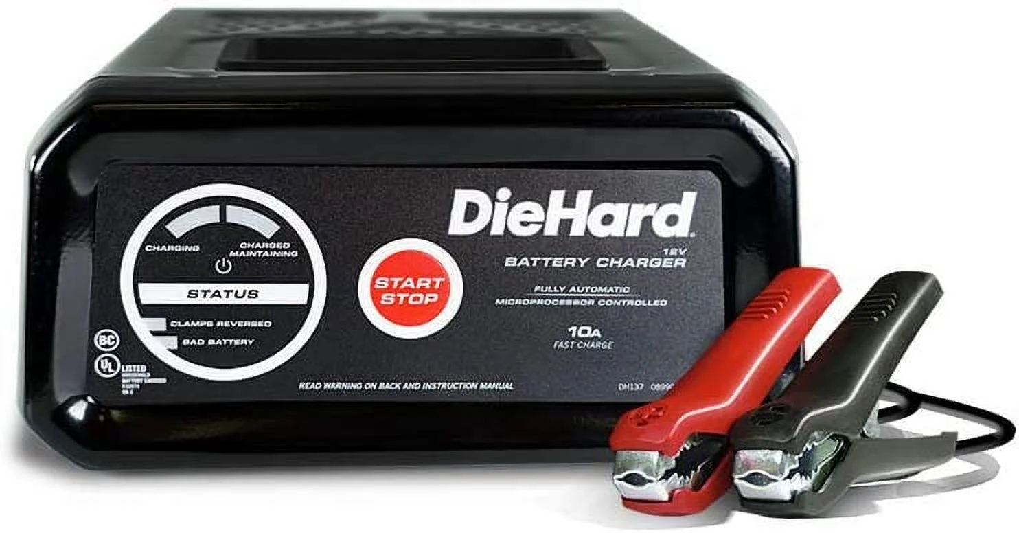 DieHard Automatic 12 V 10 amps Battery Charger - Cheap Fitting