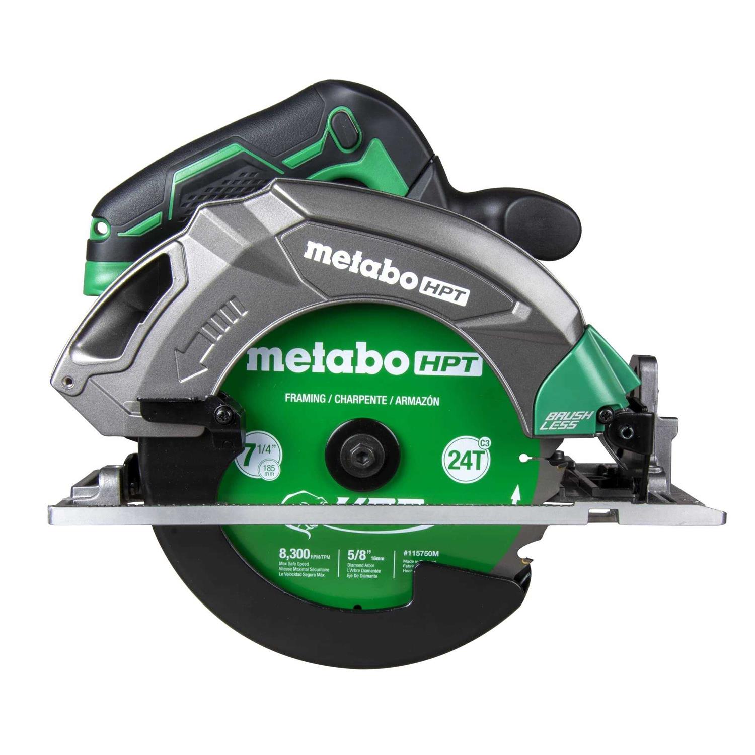 Metabo HPT 18V MultiVolt 7-1/4 Inch Cordless Circular Saw C1807DAQ4M - Cheap Fitting