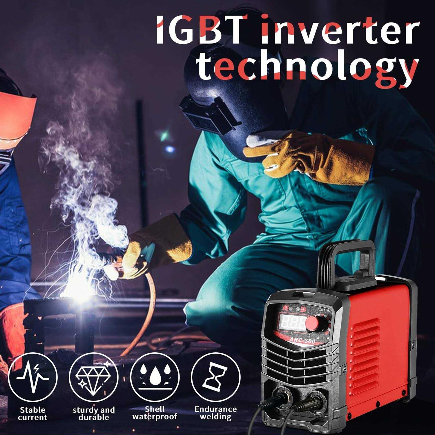 QMCAHCE Welding Machine 110V IGBT Inverter Digital Display LCD Hot Start Welding Machines - Cheap Fitting