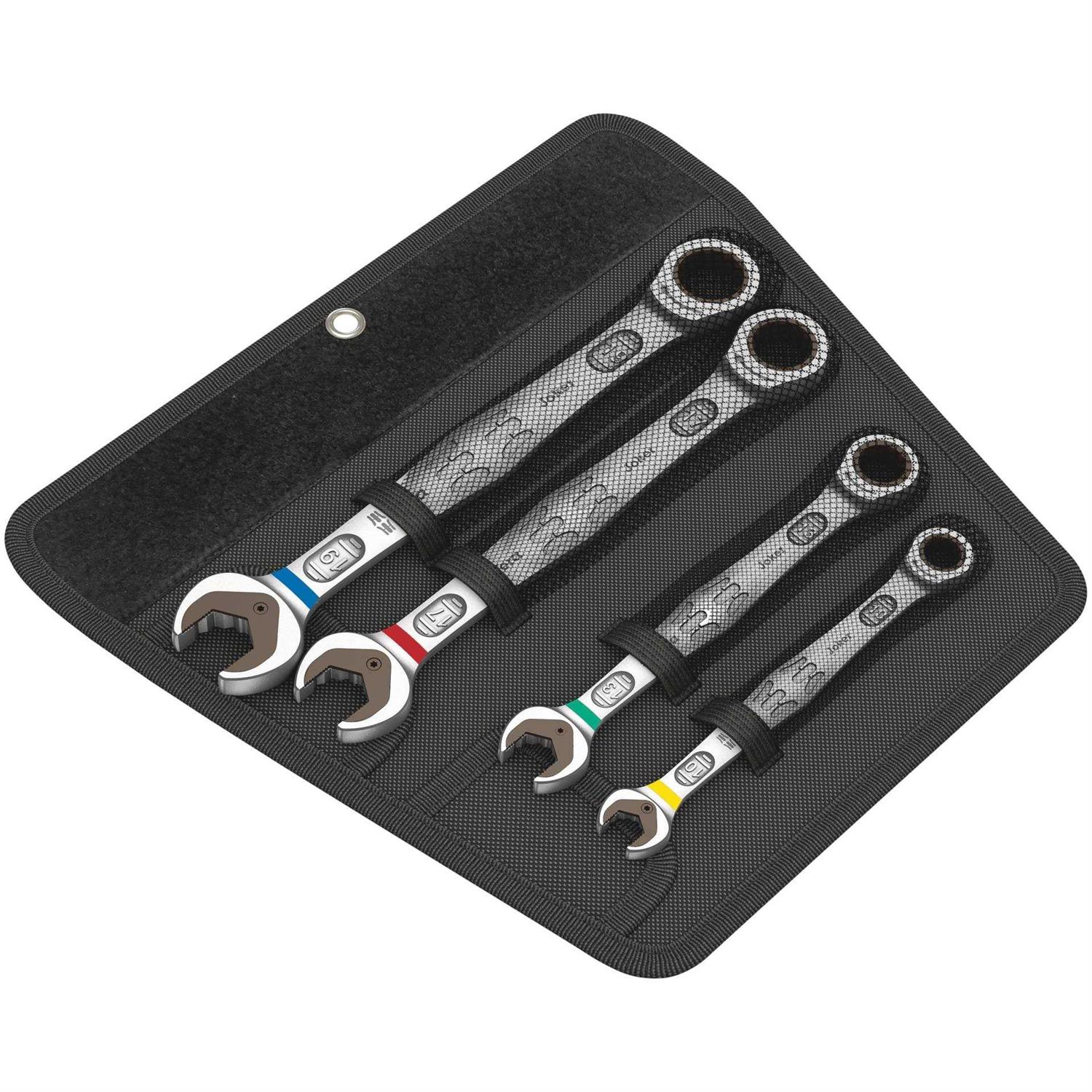 Wera Joker 4 Ratcheting Combination Wrench Set 05073290001 - Cheap Fitting
