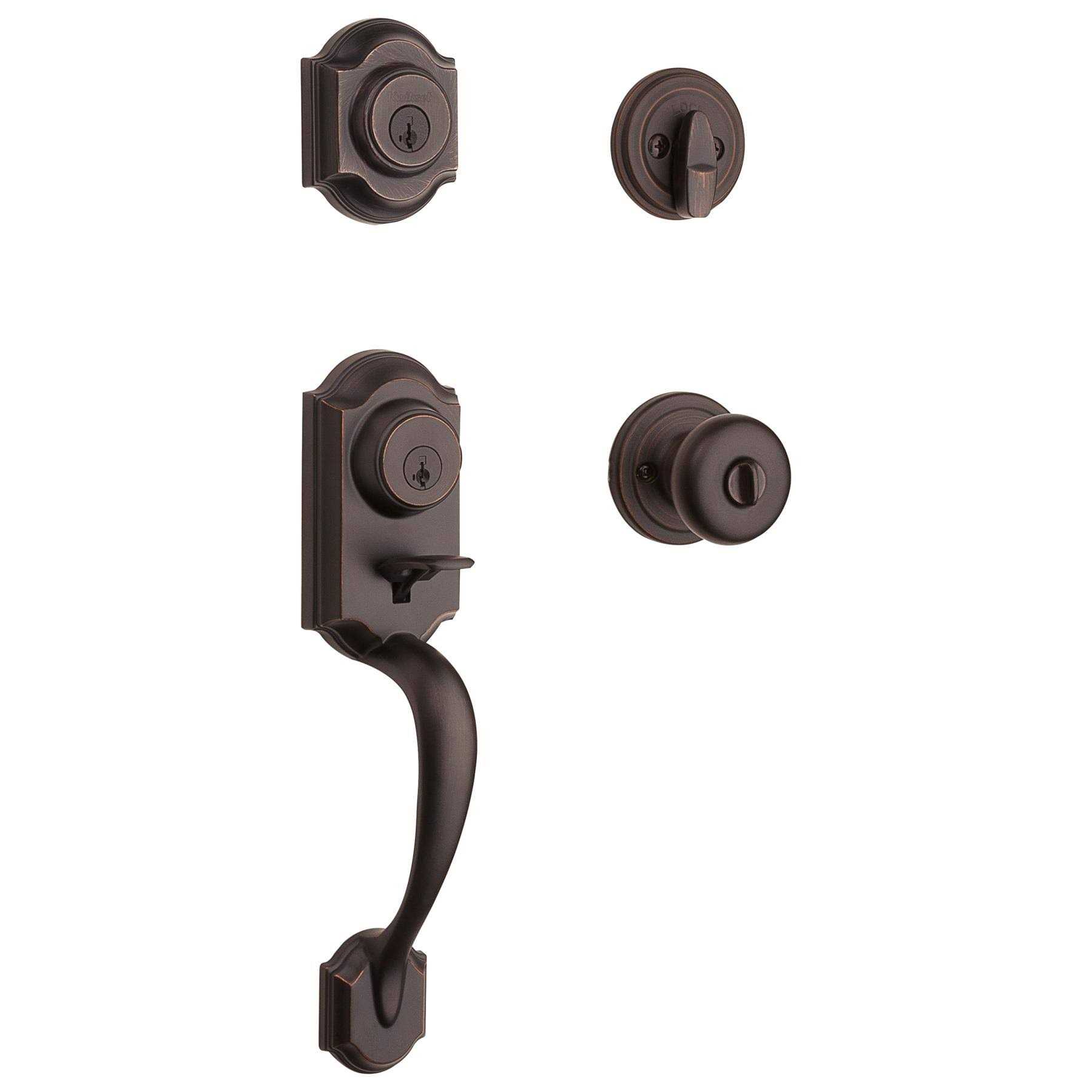Kwikset 95530-019 Montara Handleset Venetian Bronze - Cheap Fitting