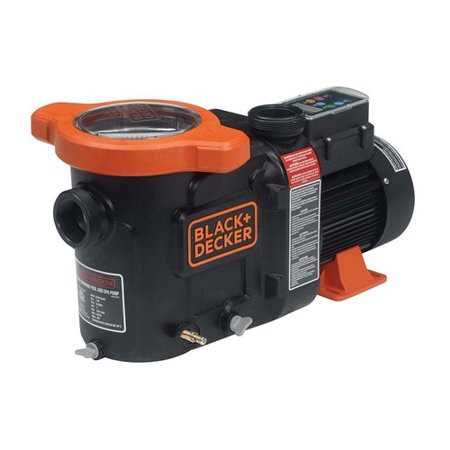 Black+decker Variable Speed Above Ground Pool Pump - Cheap Fitting