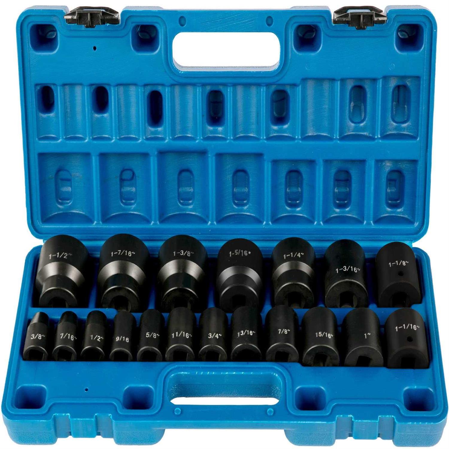 VEVOR Impact Socket Set 1/2 Inches 19 Piece Impact Sockets - Cheap Fitting
