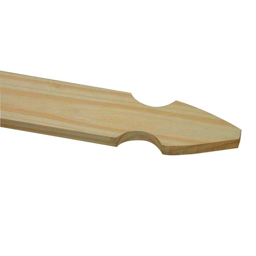 Outdoor Essentials 3/4 in. x 3-1/2 in. x 42 in. Pressure Treated Pine French Gothic Fence Pickets - Cheap Fitting