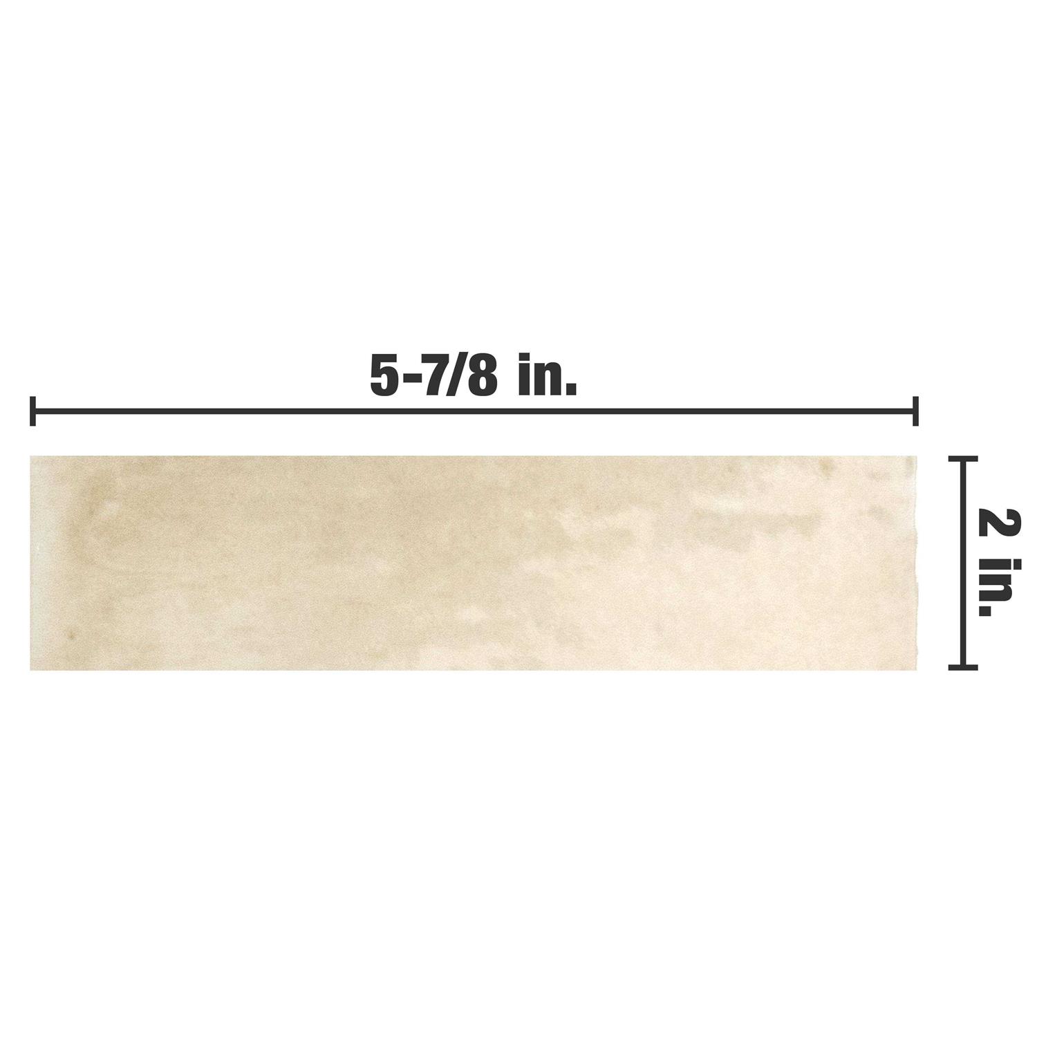 Merola Tile Coco Glossy 2 x 5-7/8 Porcelain Wall Tile - Cheap Fitting