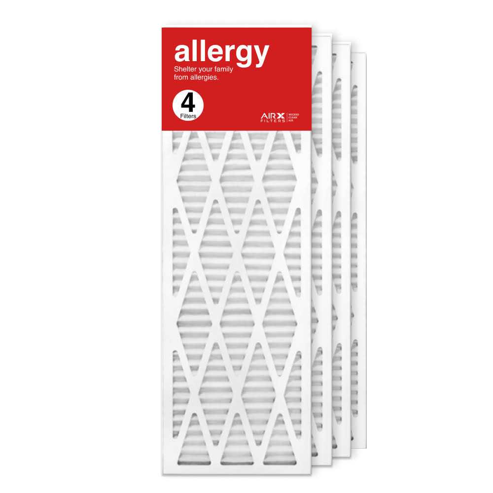 AIRx Filters Air Filter MERV 11 Pleated HVAC AC Furnace Air Filter - Cheap Fitting