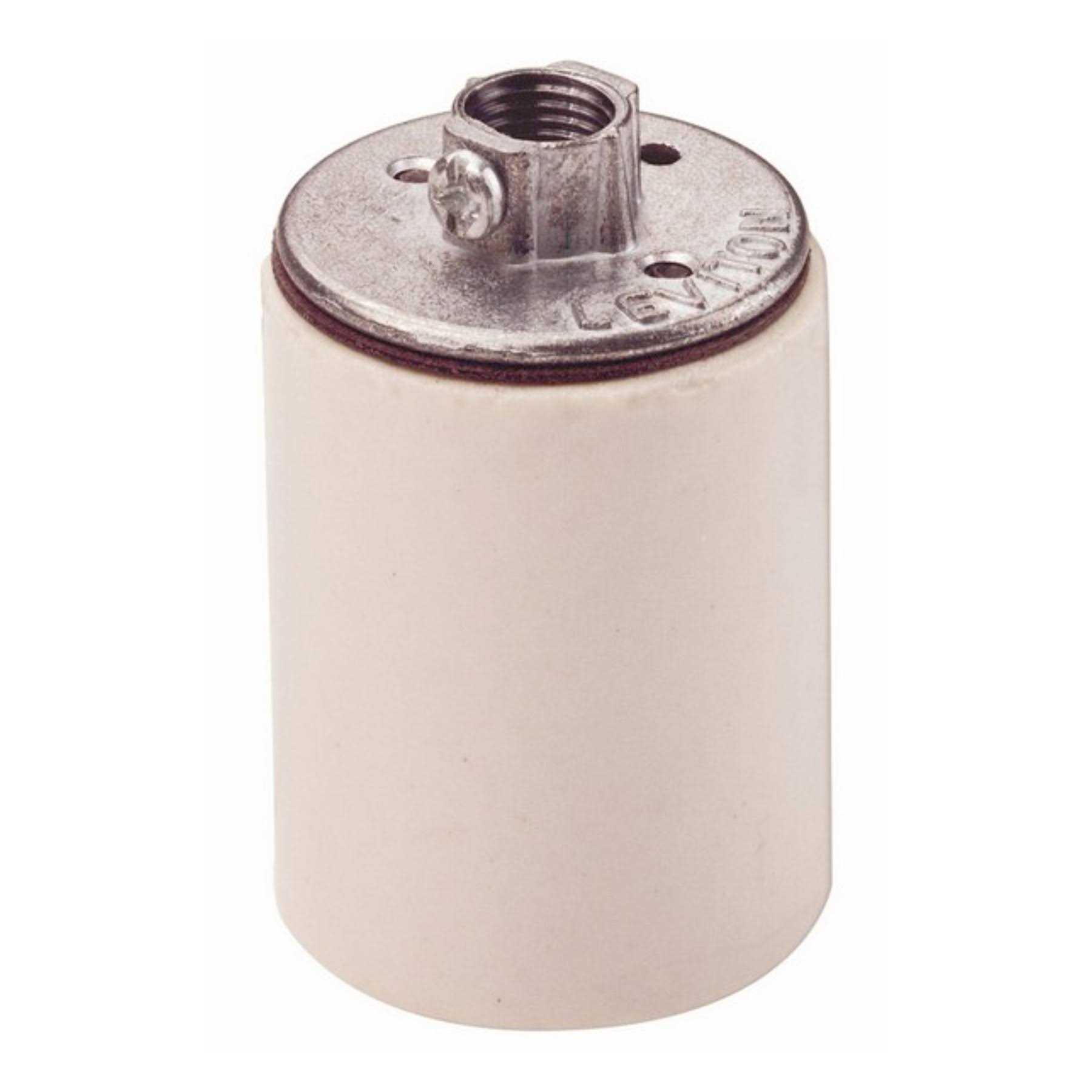 Leviton 10045 Porcelain Keyless Lampholder - Cheap Fitting