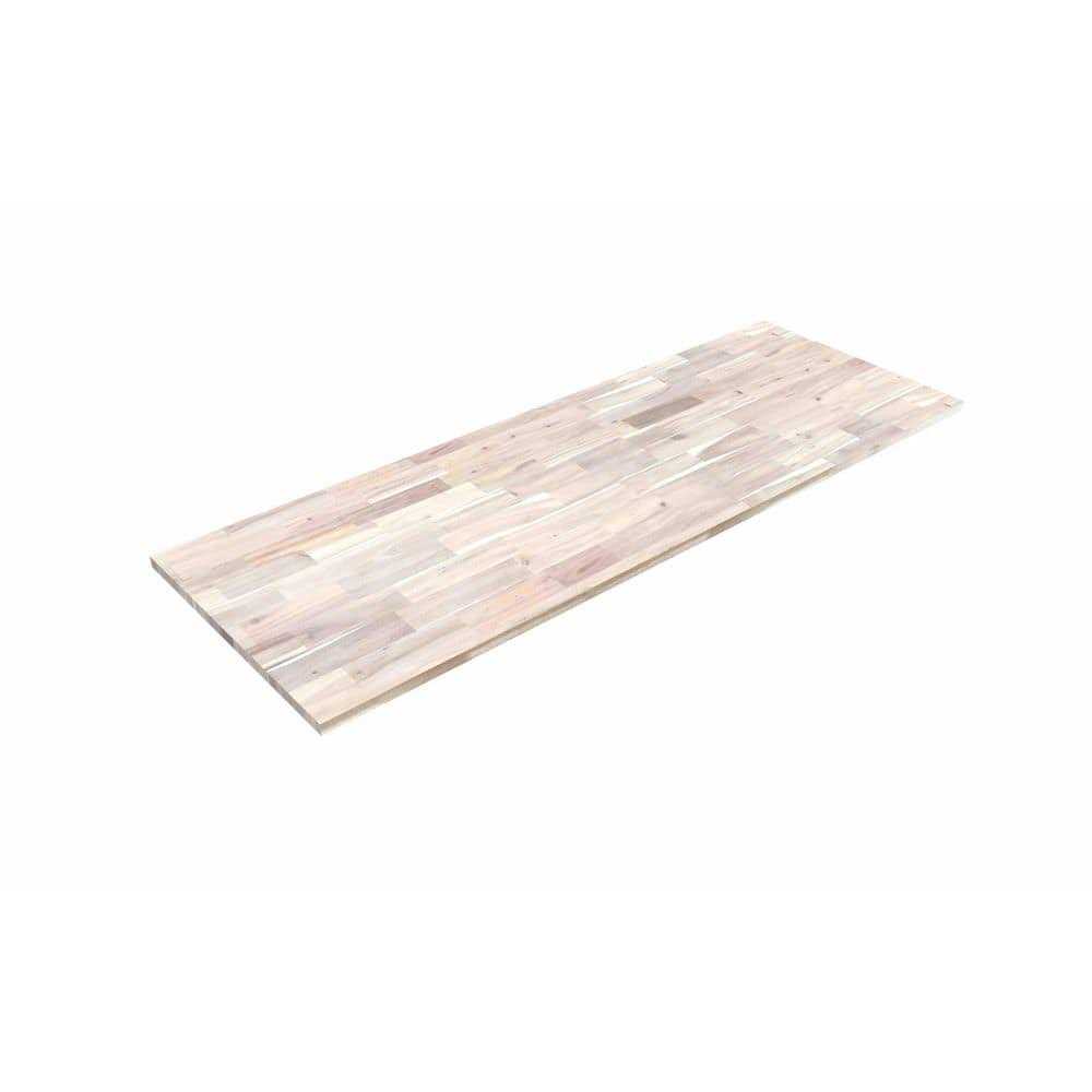 Interbuild Acacia 6 ft. L x 25 in. D x 1.5 in. T Butcher Block Countertop Stain - Cheap Fitting