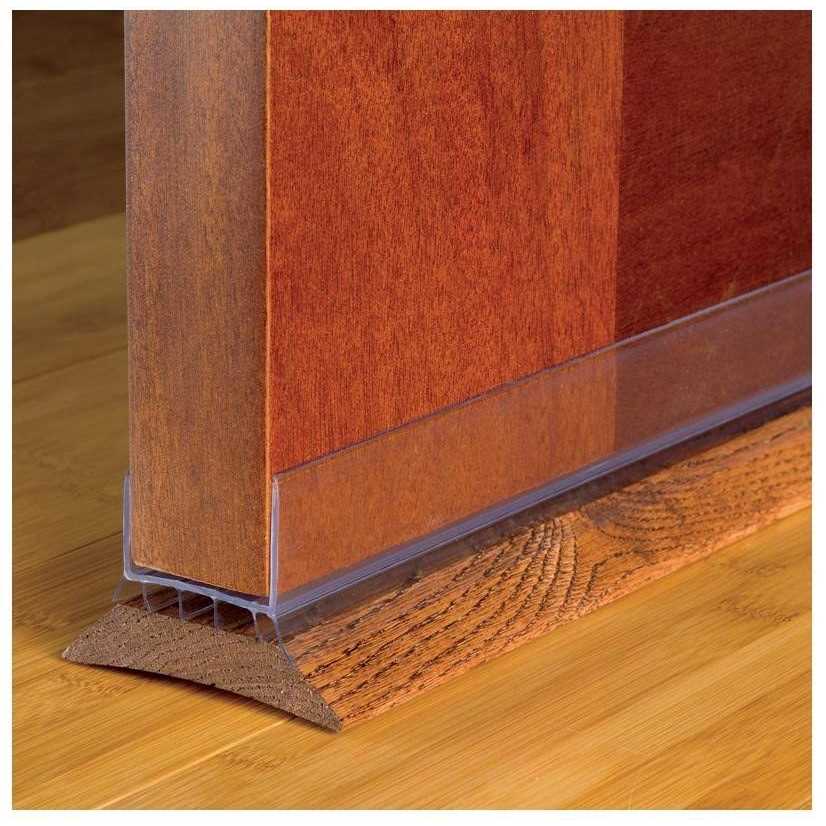 M-D Cinch Clear Rubber Door Bottom For Slide-On 36 in. L x 1-3/4 - Cheap Fitting