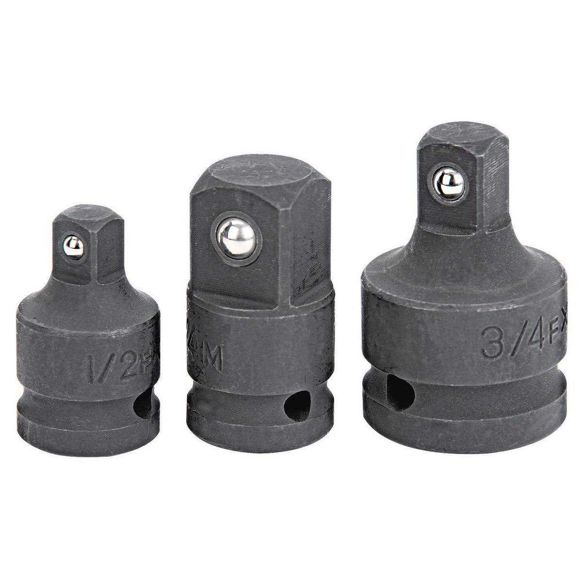 3 Pc Impact Socket Adapter Set - Cheap Fitting