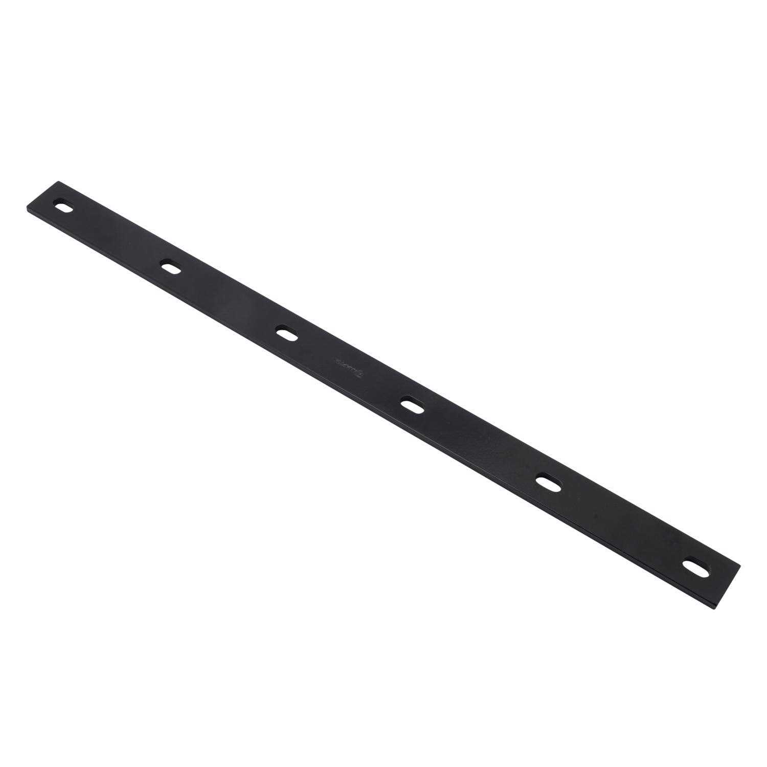 Hampton 1/4 in. H X 1.5 in. W X Black Steel Mending Plate - Cheap Fitting