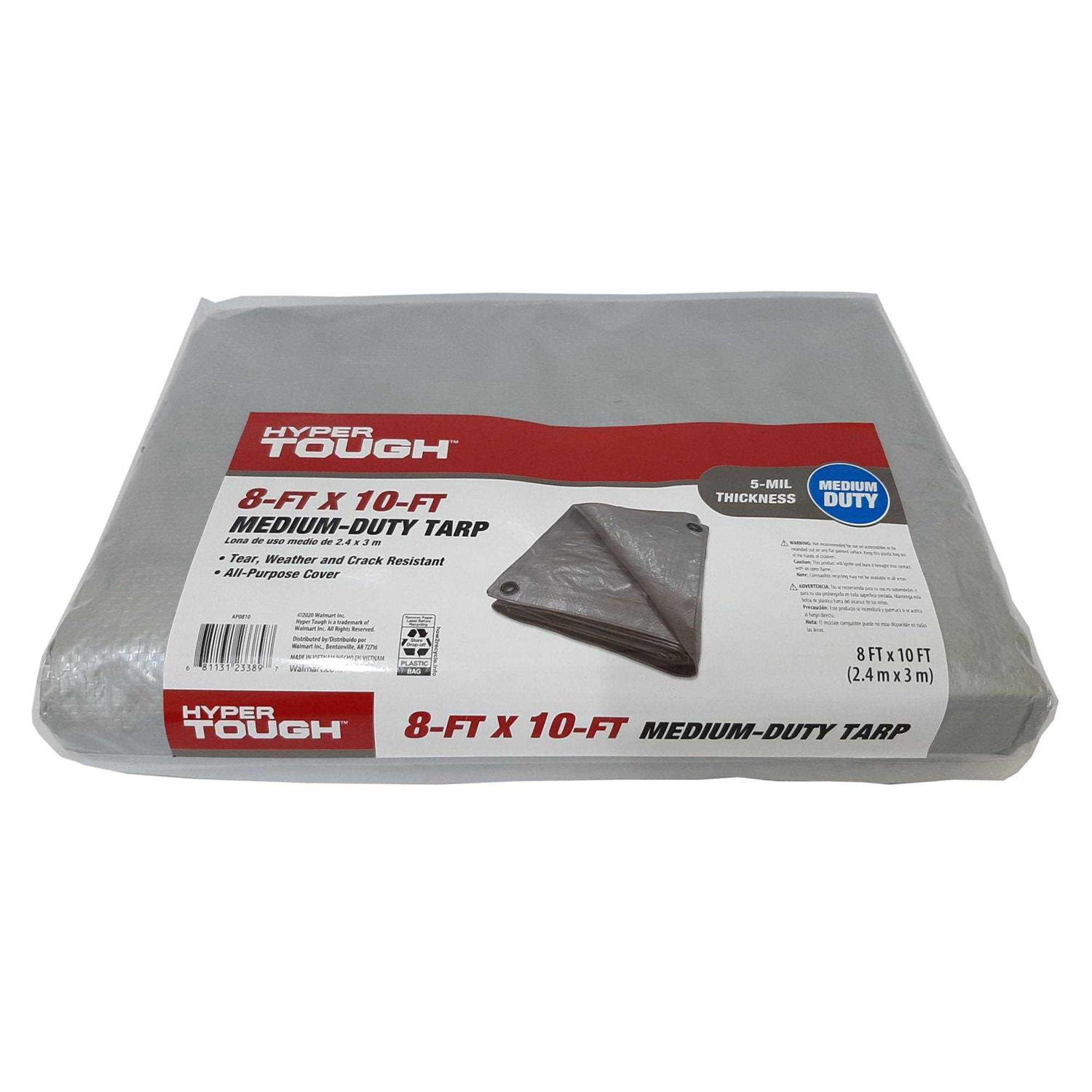 Hyper Tough Weather Resistant Heavy Duty Polyethylene Tarp - Cheap Fitting