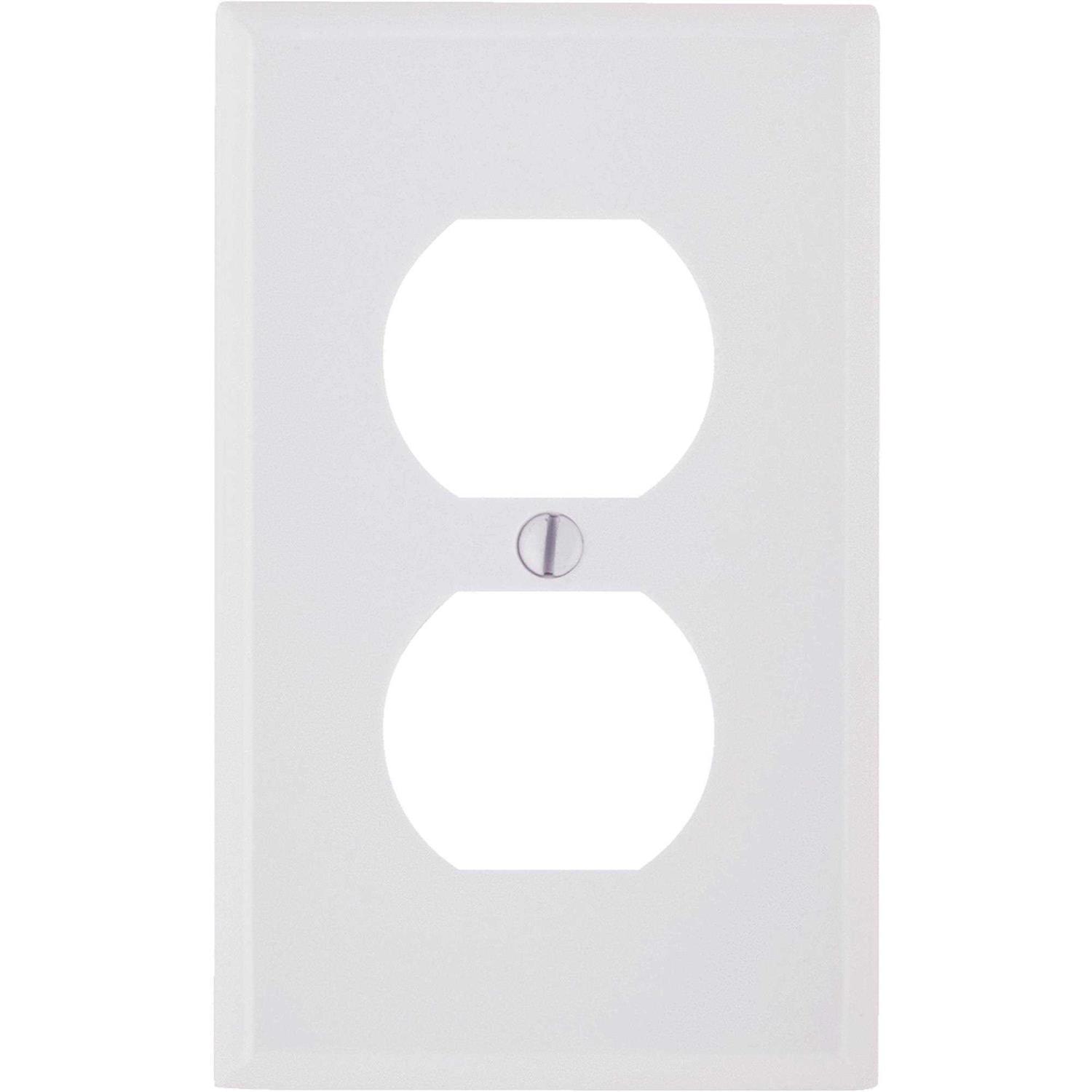 Leviton 1-Gang Duplex Outlet Wall Plate 88003 - Cheap Fitting