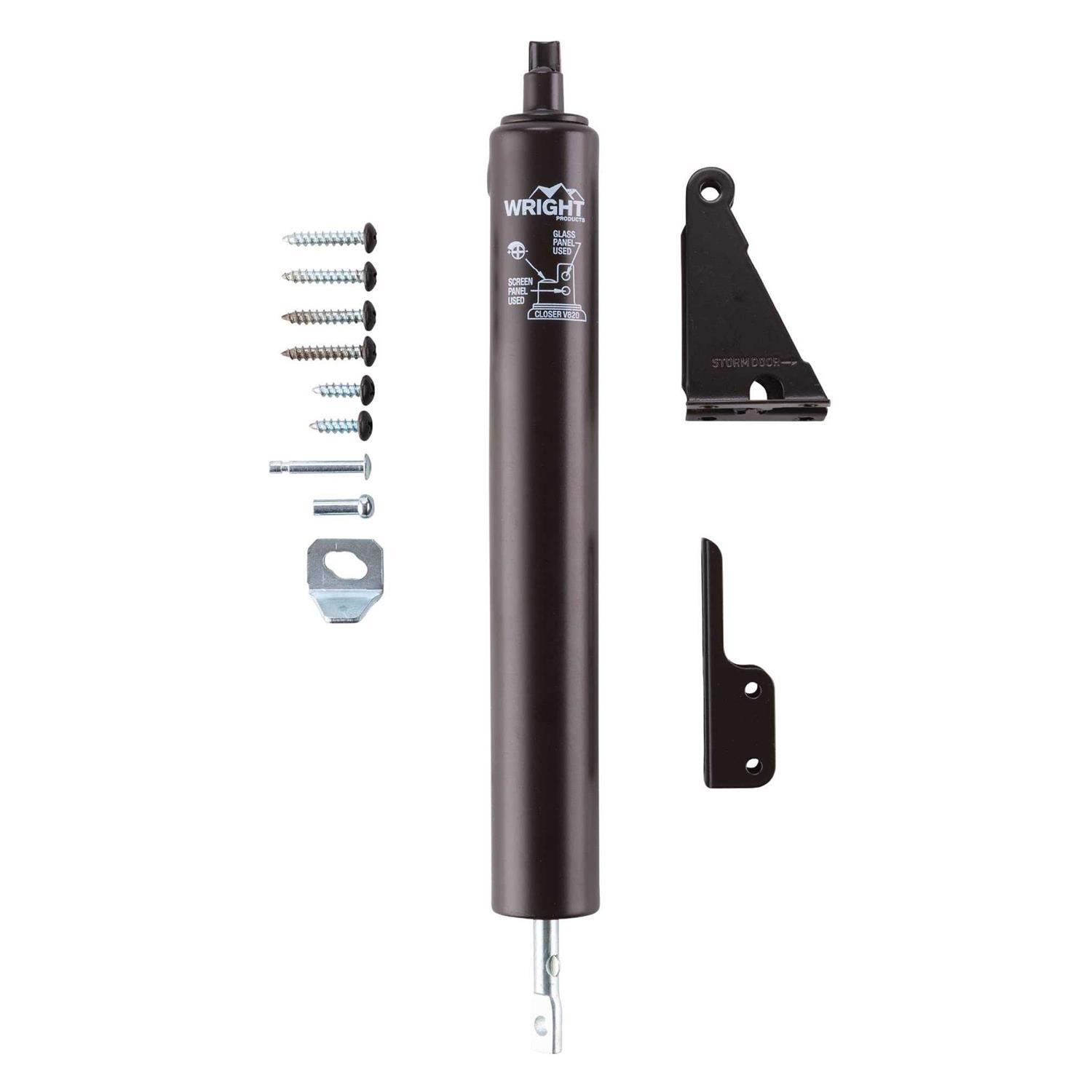 Wright Door Closer Pneumatic Bronze V820afb - Cheap Fitting