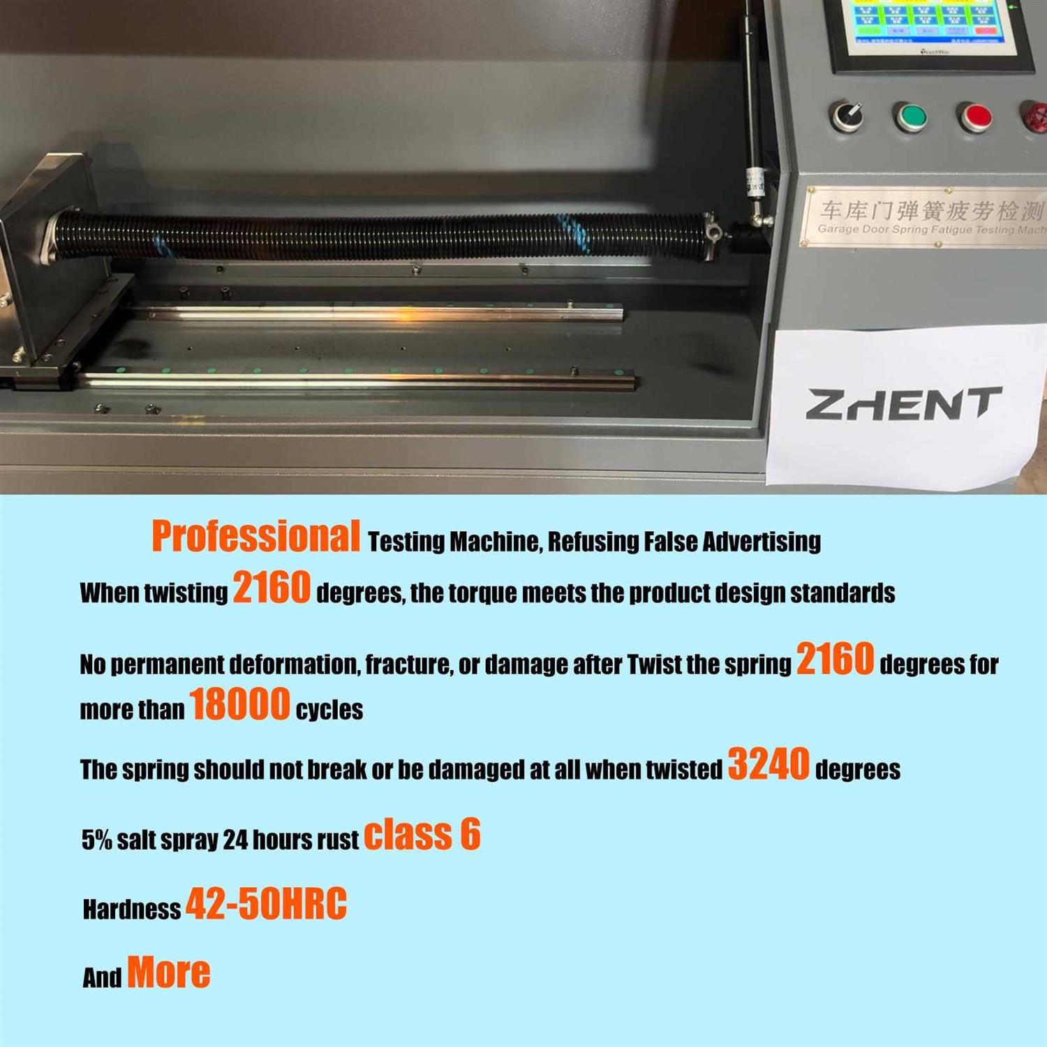 ZhenT Garage Door Torsion Springs 2” with a Pair of Winding Bars,High Quality Coated Torsion Springs with a Minimum of 18,000 Cycles - Cheap Fitting