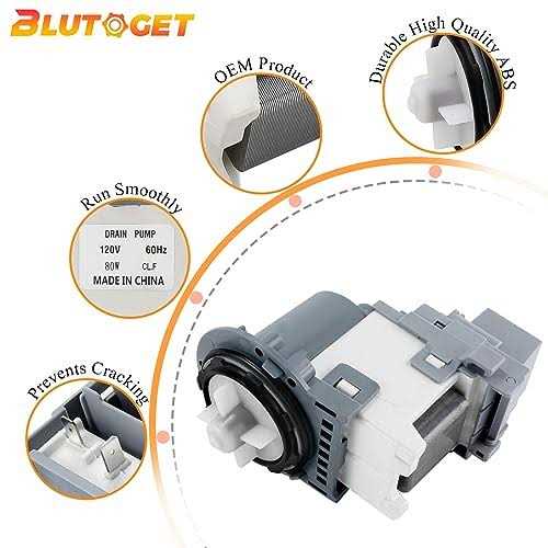 Blutoget NEW UPGRADE DC31-00178A PX3516-01 Washer Drain Pump Motor Fit for Samsung Washer WF56H9110CW/A 2-01 - Cheap Fitting