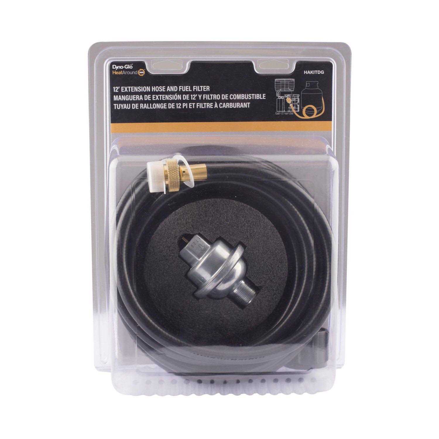 GHP Dyna-Glo Black Metal Extension Hose/Fuel Filter Kit HAKITDG - Cheap Fitting