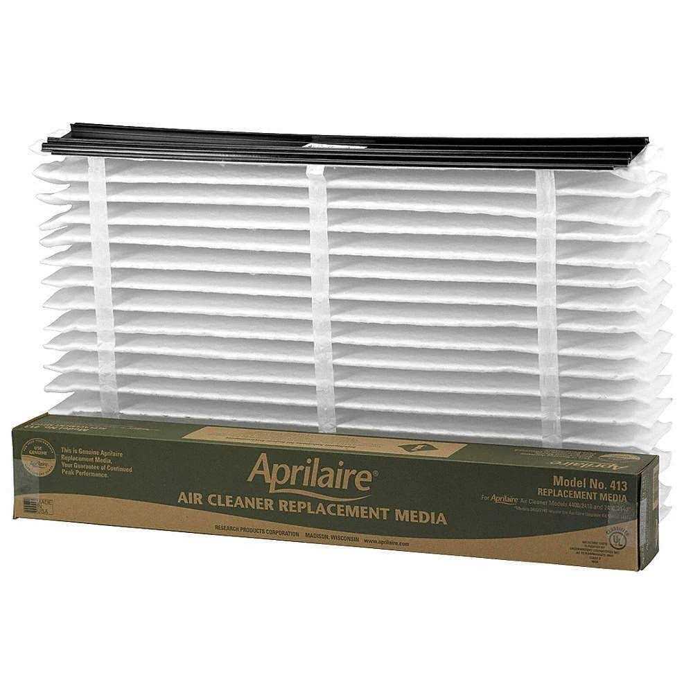 Aprilaire Filter Media16 in.H x 25 in.W x 4 in.D 413 - Cheap Fitting