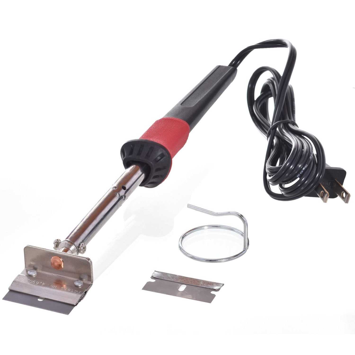 Ram-pro RamPro 110 W Sticker and Adhesive Remover Long Handle Floor Wall Scraper Tool Hot Blade Decal Remover Razor Blade Scraper Pinstripe Remover - Cheap Fitting