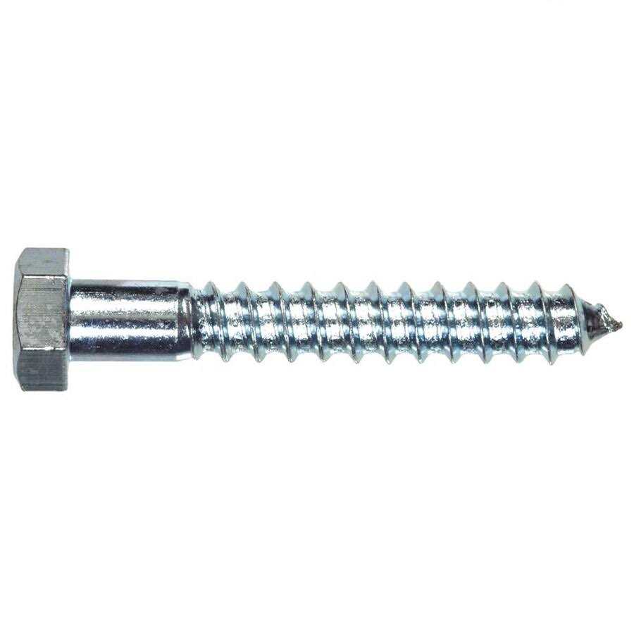Hillman Zinc Hex Lag Screw - Cheap Fitting