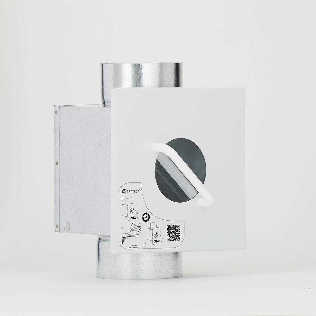 Fantech DBLT4W Lint Trap for Dryer Booster - Cheap Fitting