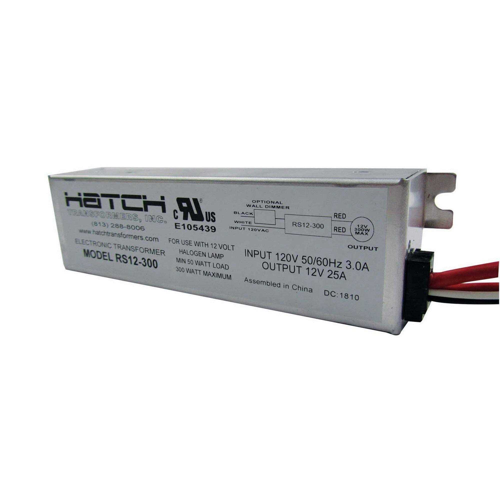 RS12-300 Hatch Transformer 300w 12V - Cheap Fitting