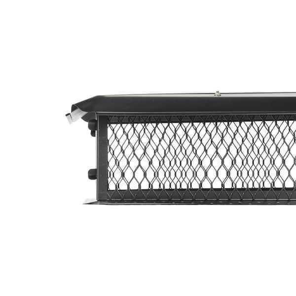 HY-C BBT1014K-10W BigTop Multi-Flue Black Galvanized-Steel Chimney Cap - Cheap Fitting