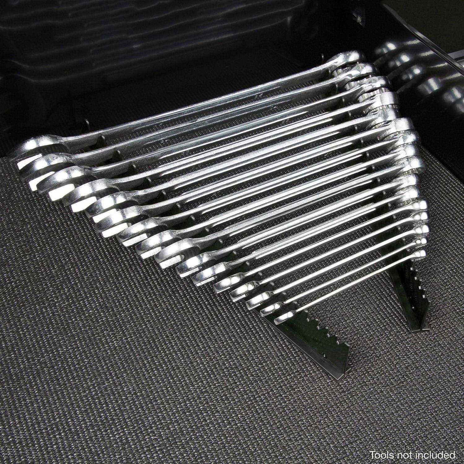 OEMTOOLS 22218 Black Wrench Organizing Rail 2 Piece - Cheap Fitting