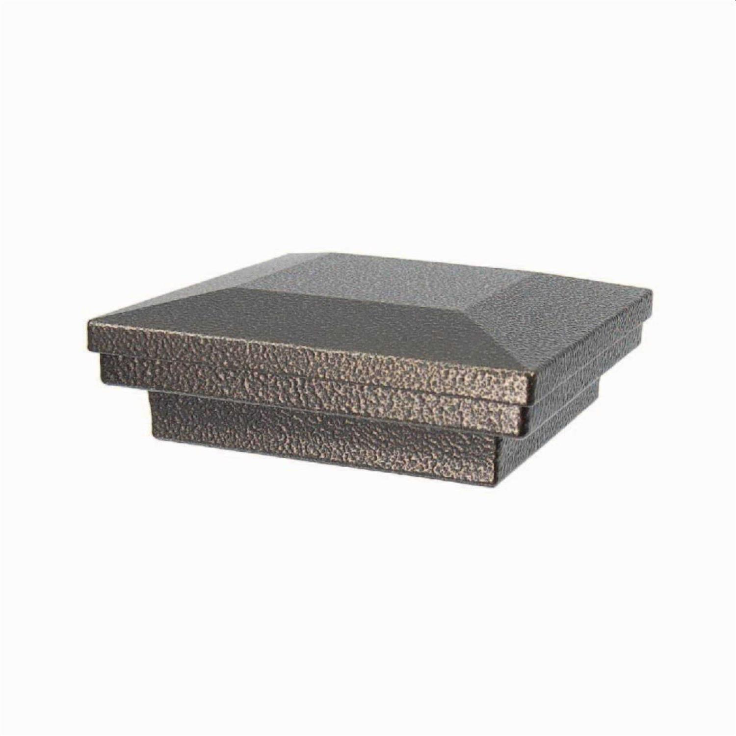 Flat Pyramid Post Cap Fortress Accents - Cheap Fitting