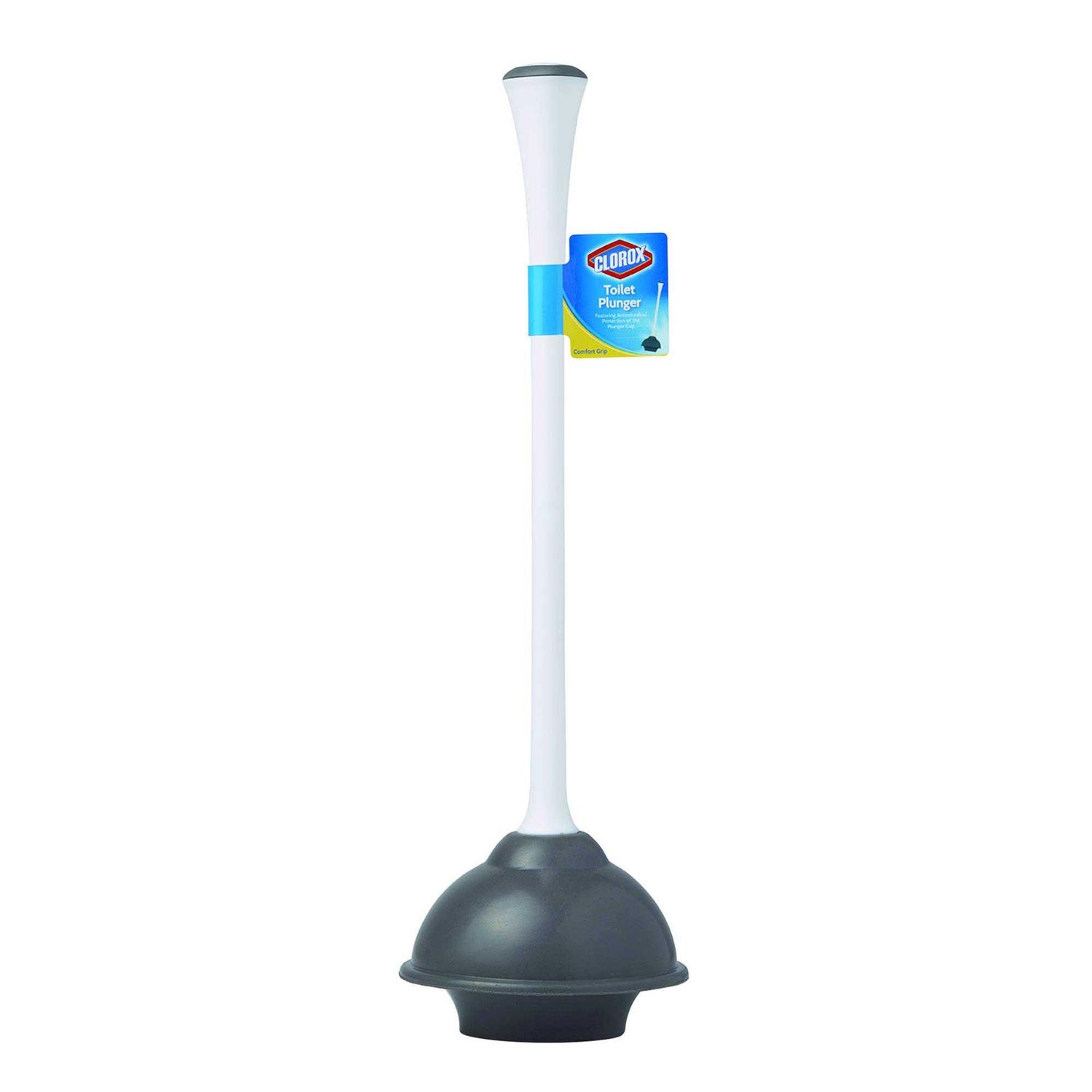 Clorox Comfort Handle Toilet Plunger - Cheap Fitting