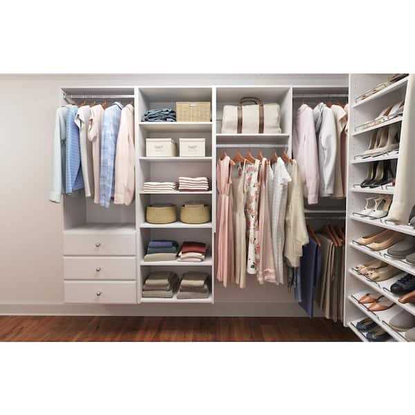 Easy Track Vertical Panels Closet Storage - Cheap Fitting