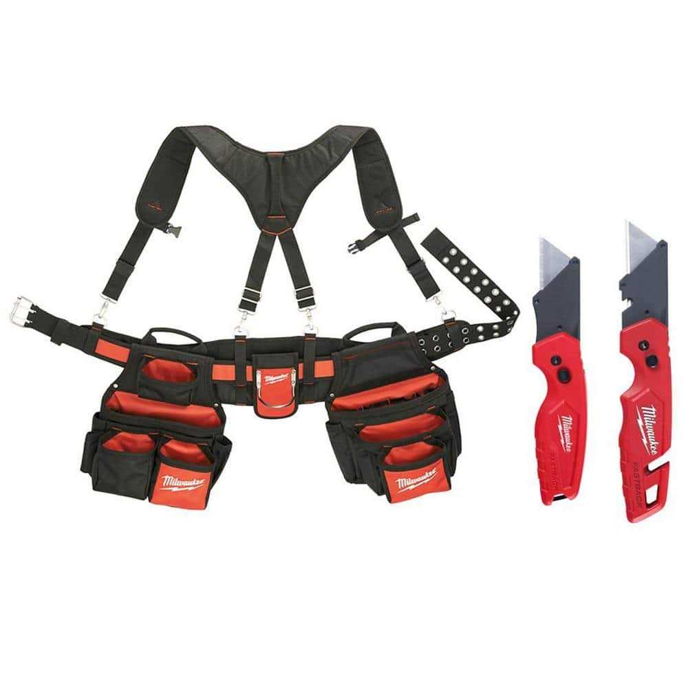 Milwaukee General Contractor Work Belt with Suspension Rig and - Cheap Fitting