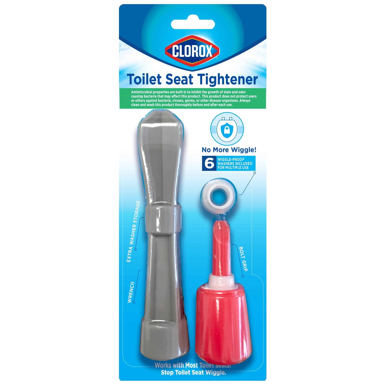 Clorox Antimicrobial Toilet Seat Tightening Kit - Cheap Fitting