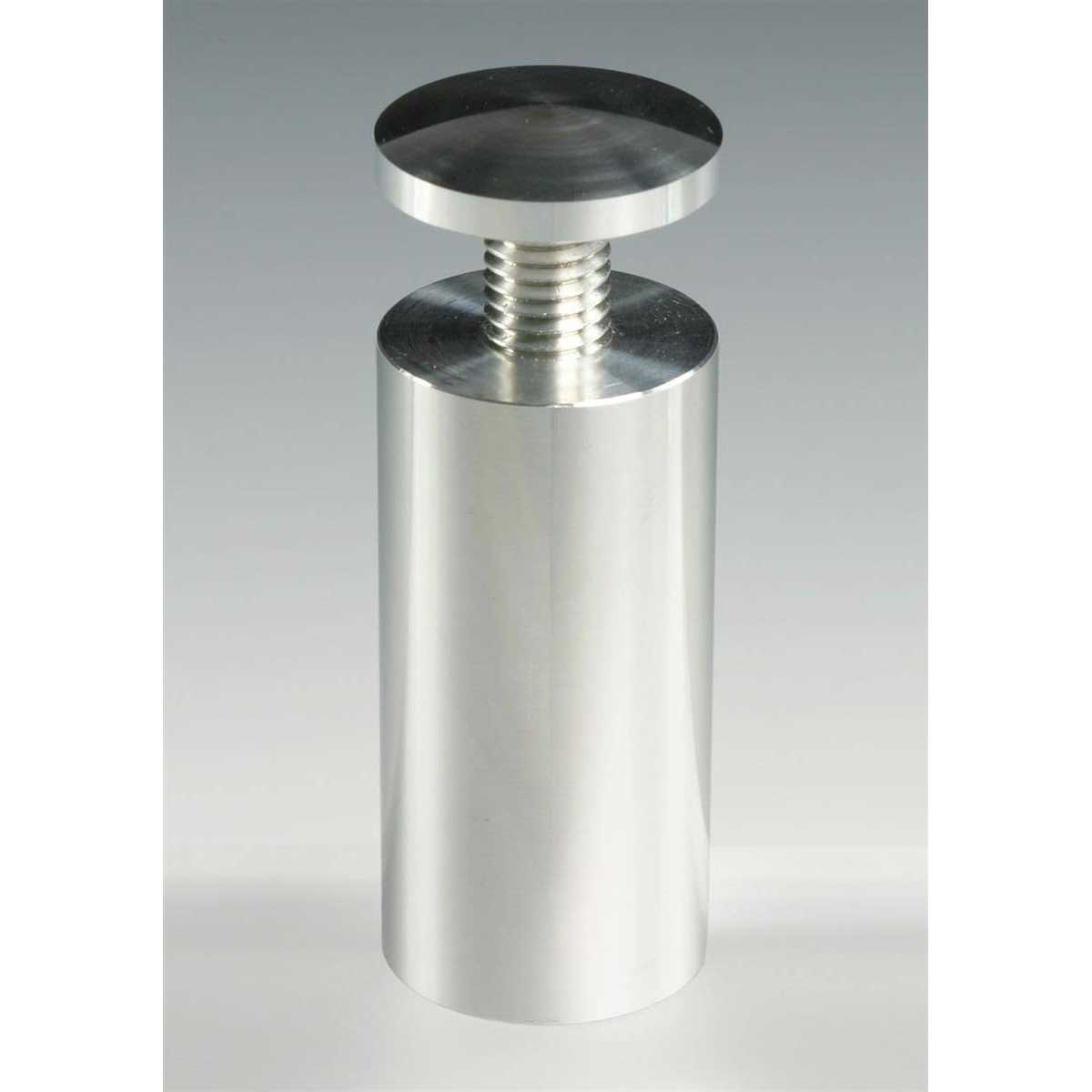 1-1/4 inch x Set Polished Silver Aluminum Standoff Screws - Cheap Fitting