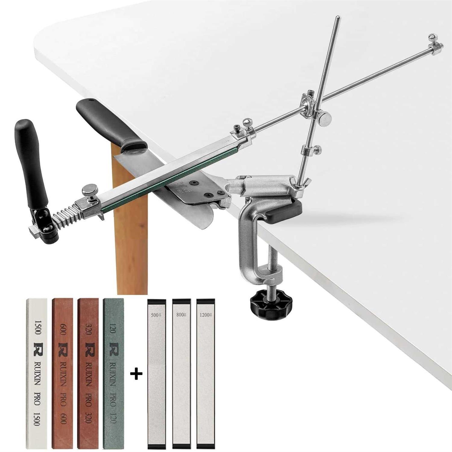 MOVIRON RUIXIN PRO RX-008 Professional Knife Sharpener with 7 Whetstones - Cheap Fitting