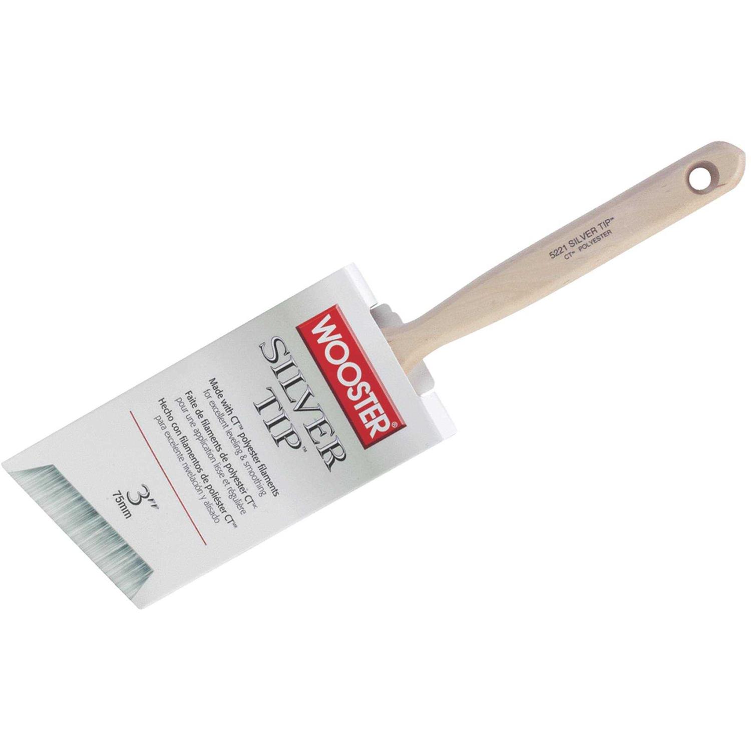 Wooster Silver Tip Angle Sash Paint Brush - Cheap Fitting