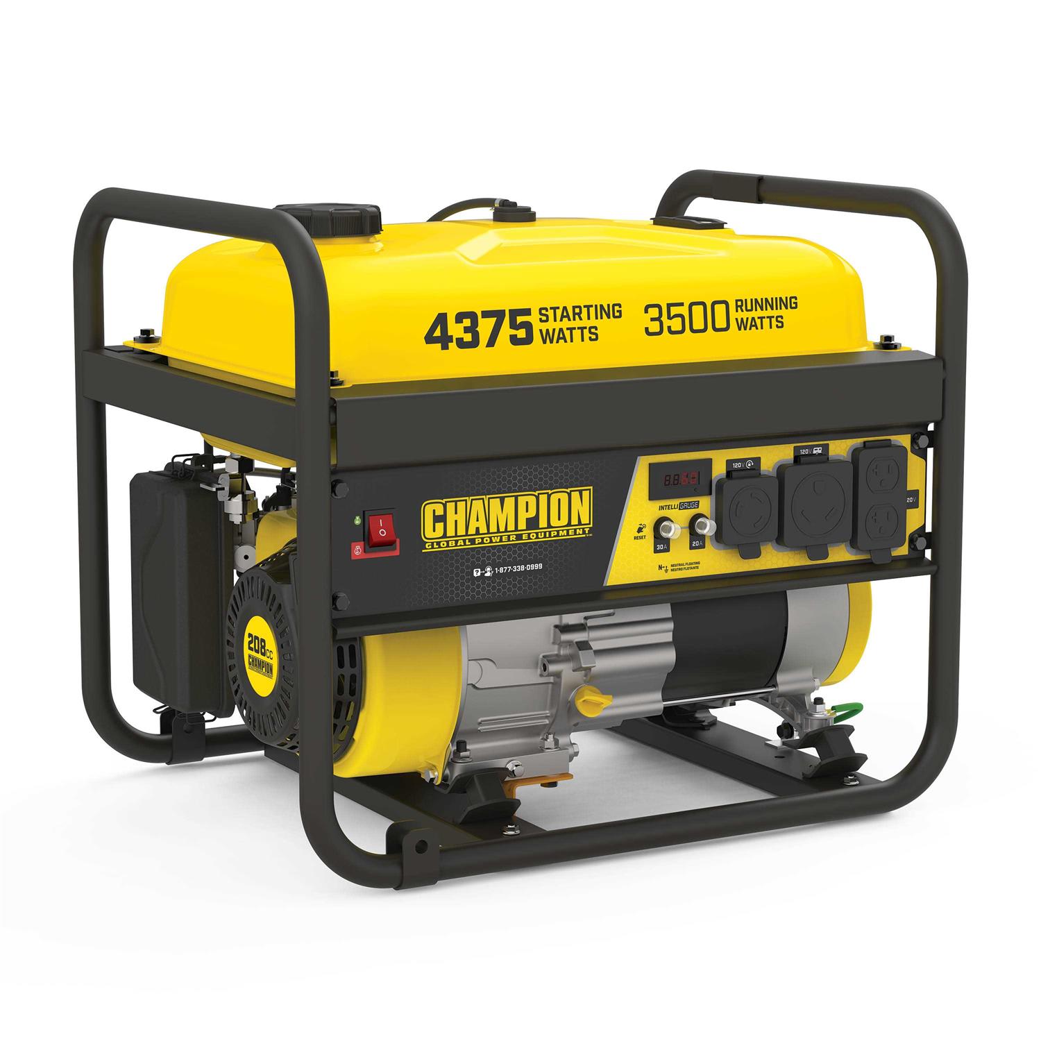 Champion Power Equipment 4375/3500-Watt RV Ready Portable Generator - Cheap Fitting