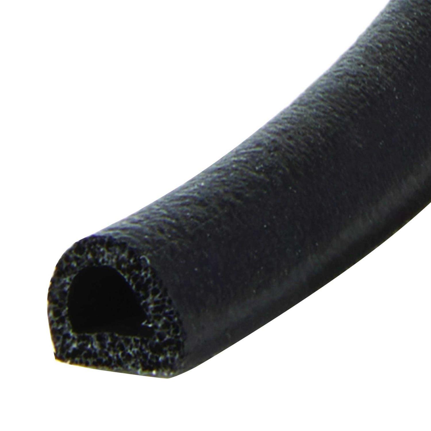 Frost King EPDM Rubber D-Section Weatherseal Black V25BK - Cheap Fitting