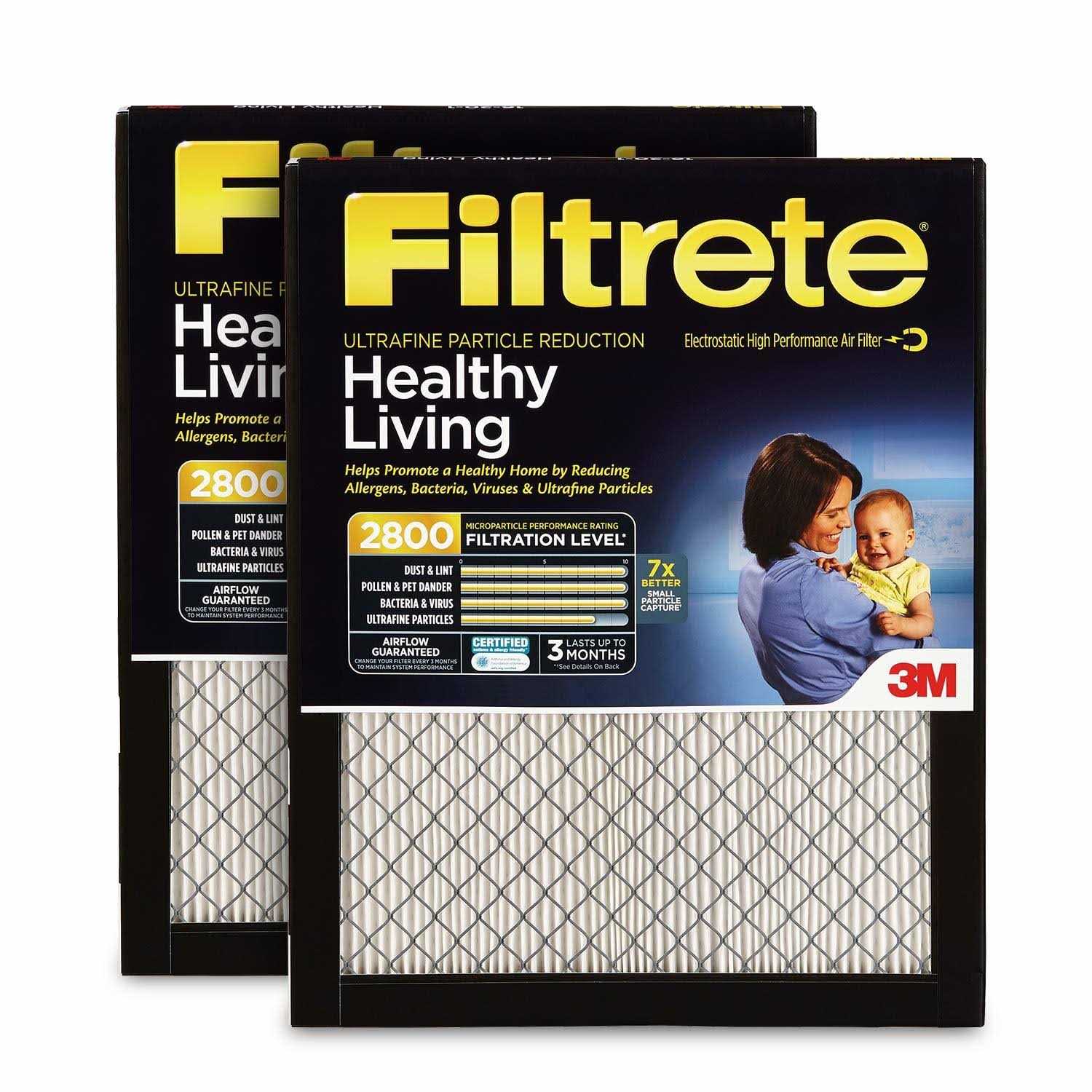 Filtrete MPR 2800 Ultrafine Particle Reduction Filter - Cheap Fitting