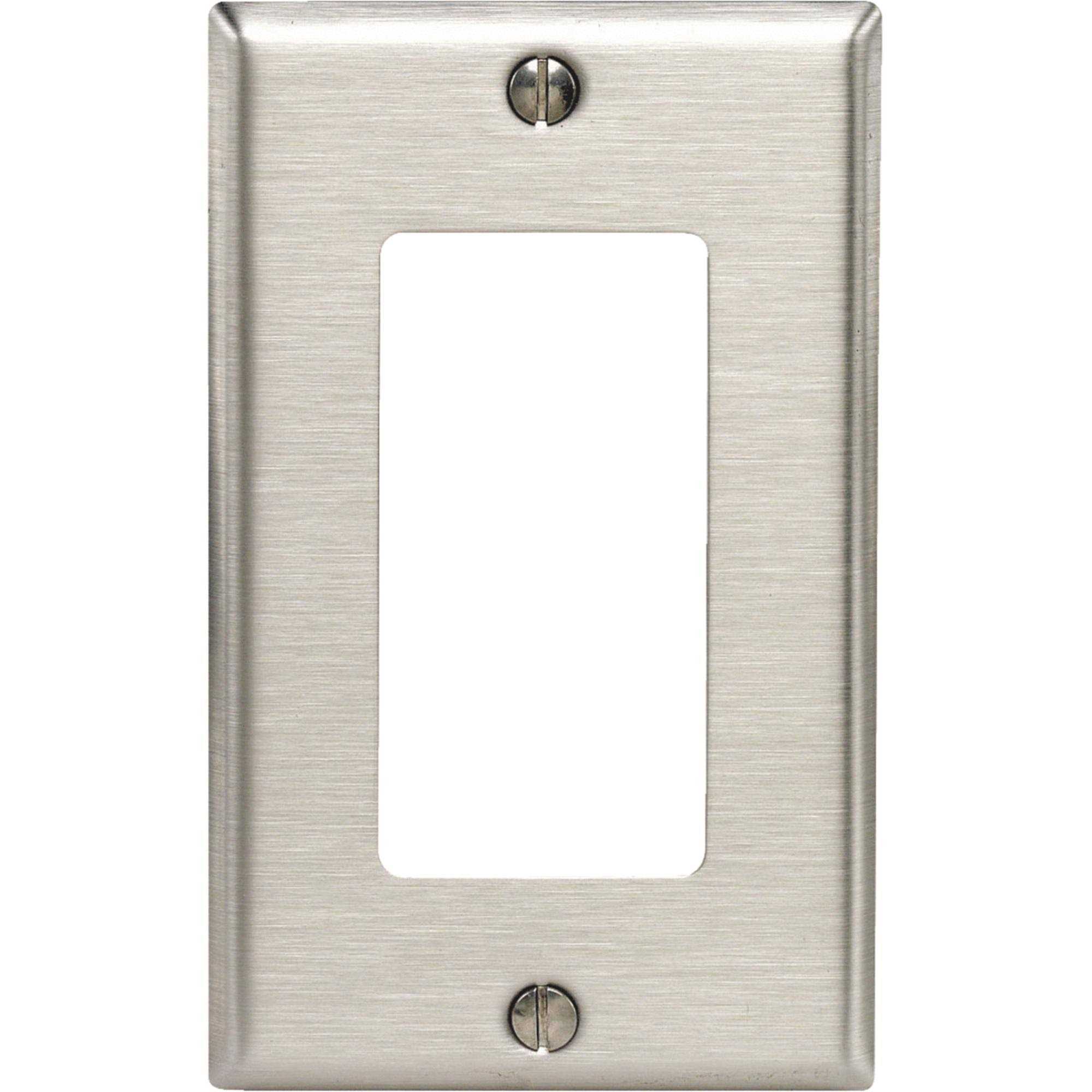 Leviton 1-Gang Decora Wall Plate 84401-40 - Cheap Fitting