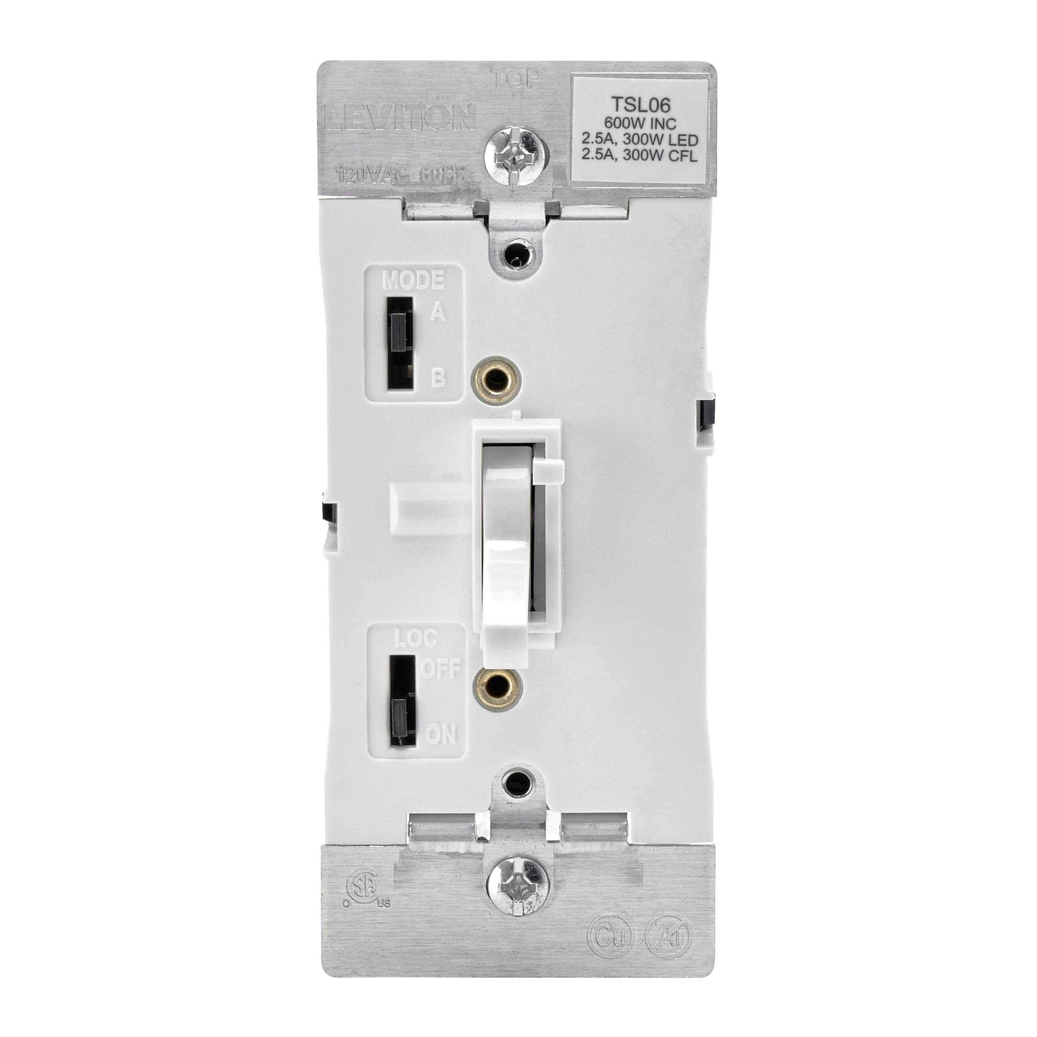 Leviton Toggle Dimmer Switch TSL06-1KW - Cheap Fitting