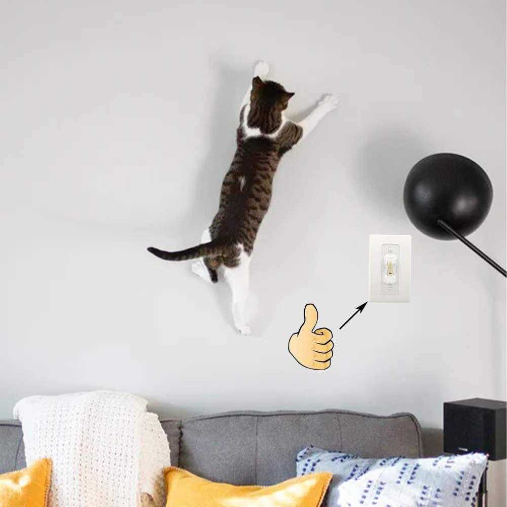 Light Switch Guard, 6 Pack, Clear Light Switch lock, Child Proof Light Switch Cover Guard, Keeps Light On Or Off Protects Your Lights Or Circuits - Cheap Fitting