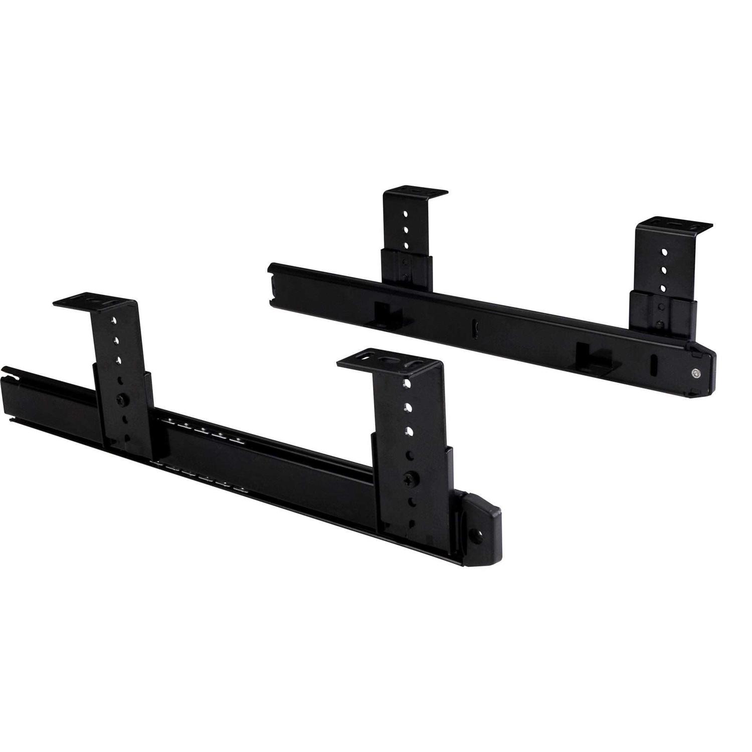 Hardware Resources 14 Black Keyboard Slide Without Tray 70541BK - Cheap Fitting