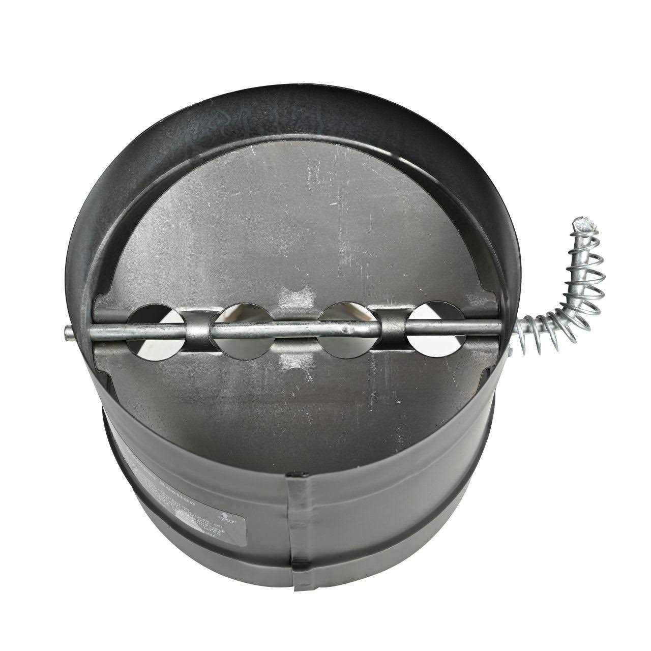 DuraVent DuraBlack Damper Section Diameter - Cheap Fitting