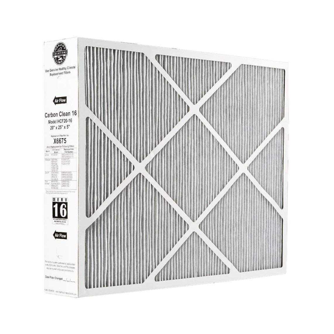 Lennox X6675 20x25x5 MERV 16 Furnace Filter - Cheap Fitting