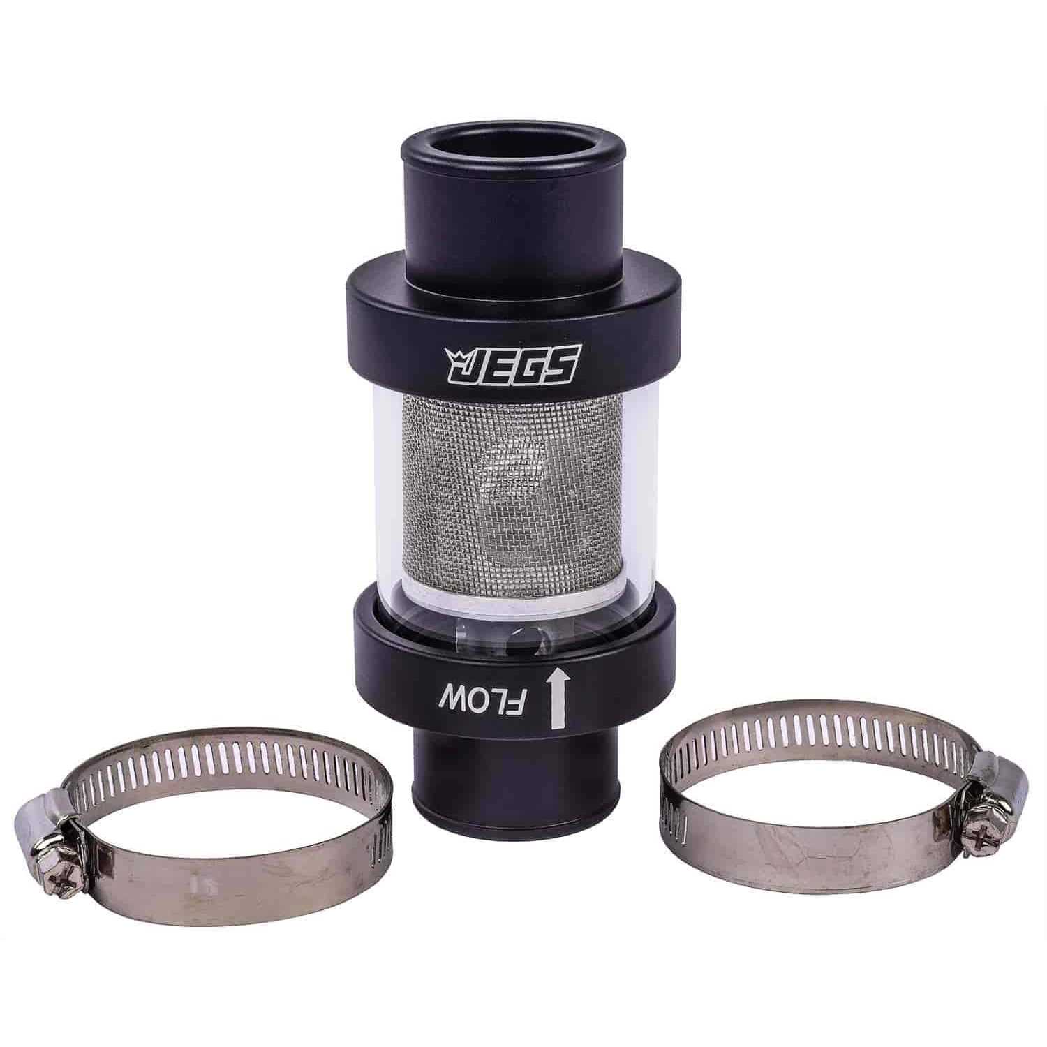 Jegs 53263 Inline Coolant Filter - Cheap Fitting