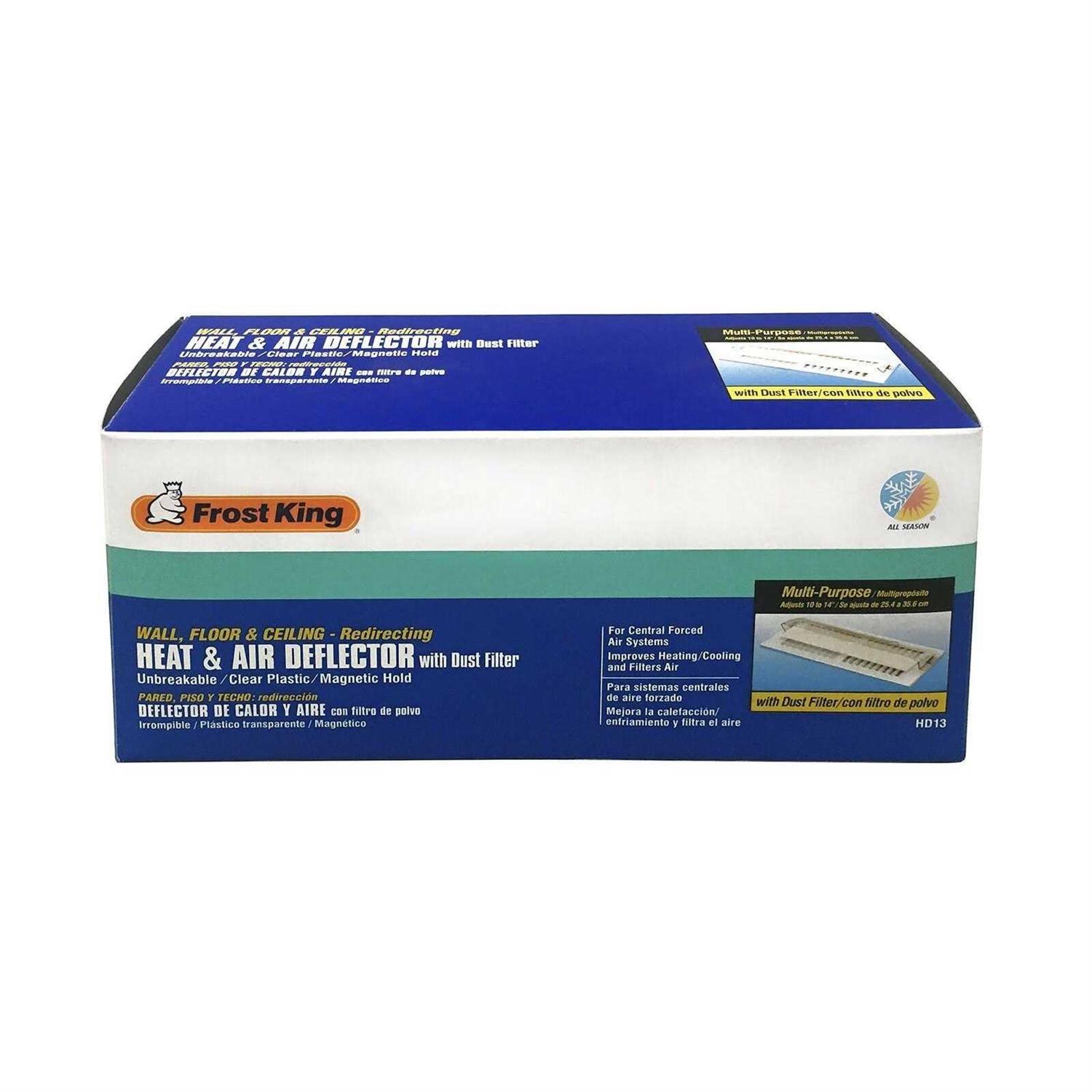 Frost King Baseboard Air Deflector - Cheap Fitting